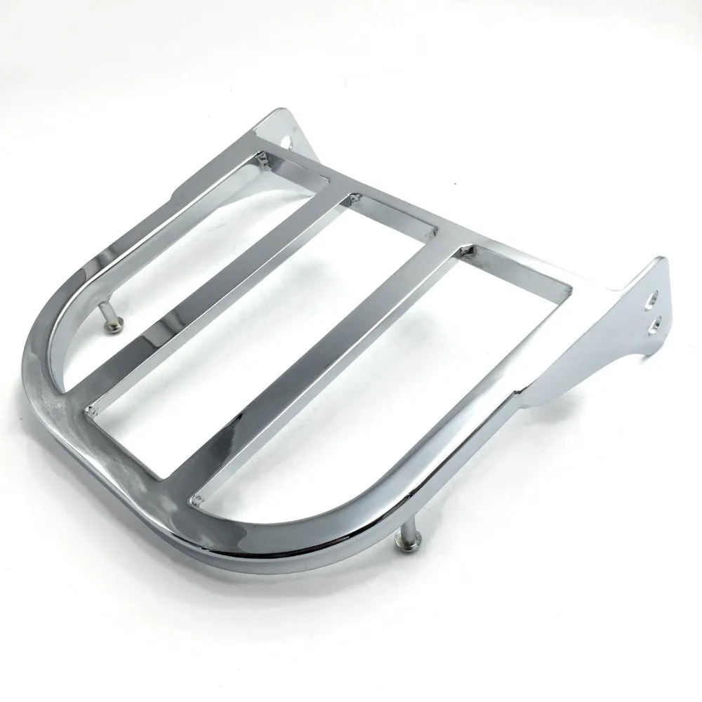 Motorcycle Chrome Sissy Bar Luggage Rack For 1997 2007 Suzuki Marauder