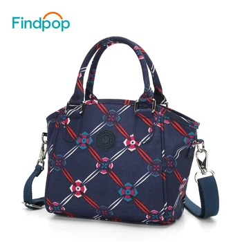 

Findpop Casual Floral Shoulder Bags For Women 2018 New Waterproof Canvas Vintage Printing Shoulder Bags For Women Cross Body Bag