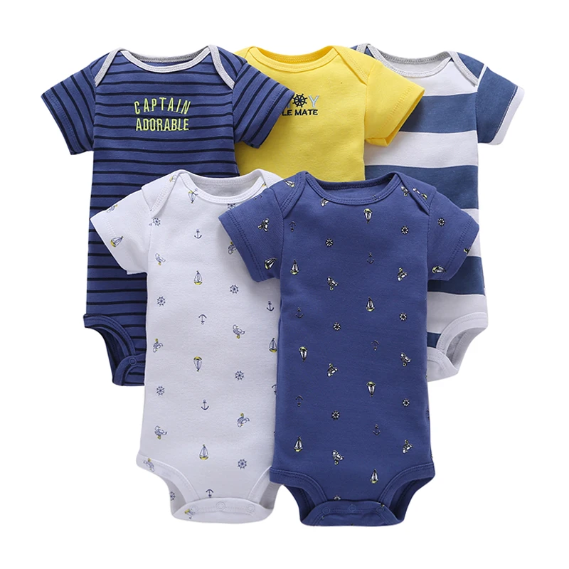Striped Baby Boy Clothes Baby Rompers Full Sleeve Cotton Infant Boy Girl Clothing Jumpsuits For Newborns