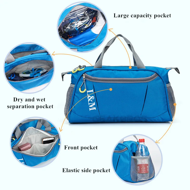 Saco de Desporto Portátil Oxford bolsa de