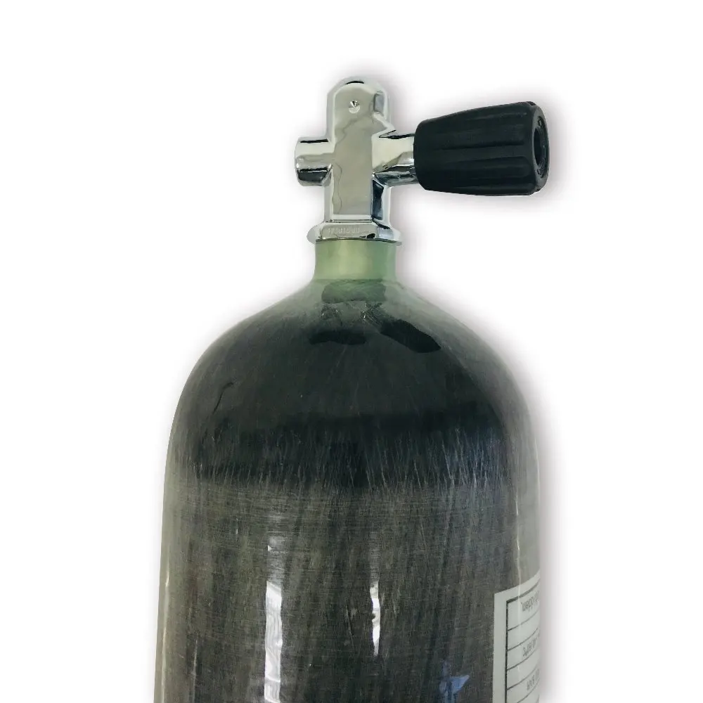 AC16851 Лидер продаж 6.8L 300bar 4500psi водородный баллон углерода волокно Air Bottle/баллон для Акваланга нитки M18 * 1,5 Acecare 2019