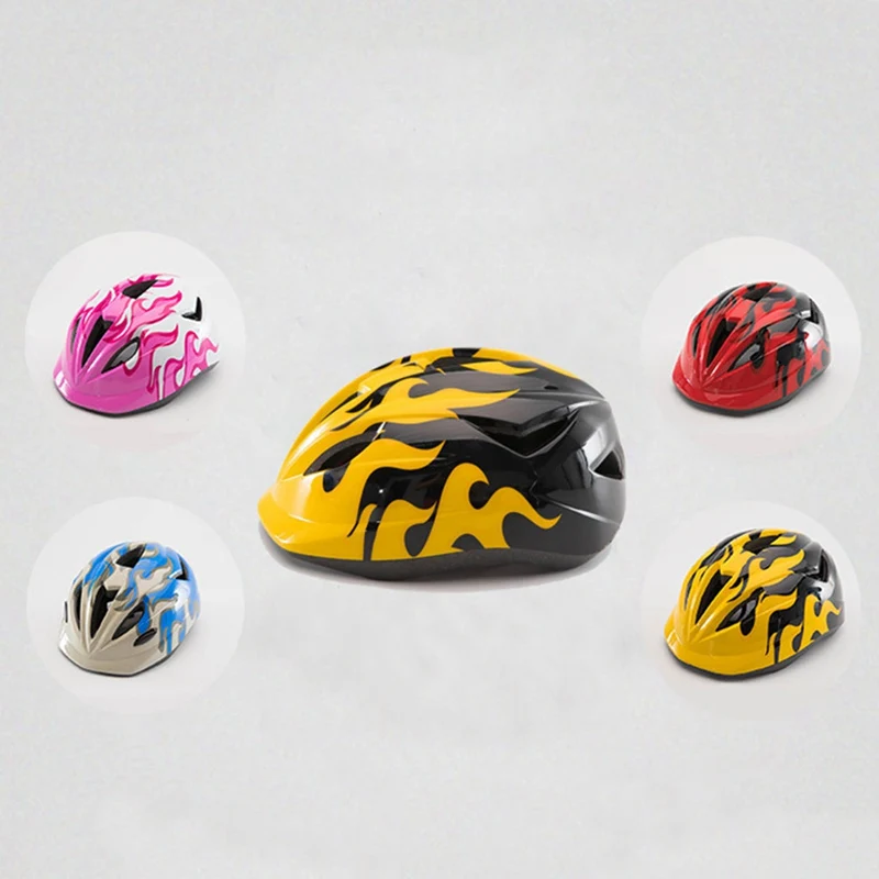 Ultralight Kids Bicycle Helmet Children's Safety Cycling Skating Helmet Child Outdoor Sports Protect Gear Bike Equipment 4 Color