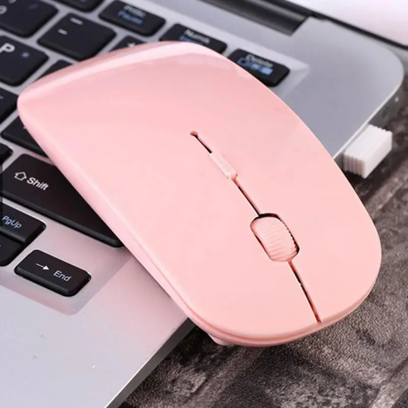 

2.4G Wireless Mouse Silent Button Ultra thin Mute Optical Mouse Slim Mouse Office Mice For Computer Laptop Silence mouse