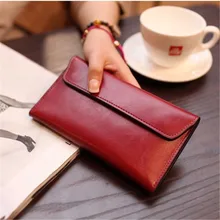 Luxury Brand Genuine Leather Wallet Women Long Cowhide Phone Purse Pocket Card Holder Wallets Women Money Bag Ladies Clutch W077 Luxury Brand Genuine Leather Wallet Women Long Cowhide Phone Purse Pocket Card Holder Wallets Women Money Bag Ladies Clutch W077
