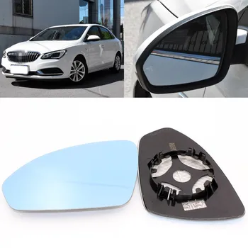 

For Buick Excell e GT 2010-2020 GT 1.8L Automatic Car Side View Door 2Pcs Wide-angle Rearview Mirror Blue Glass With Base Heated