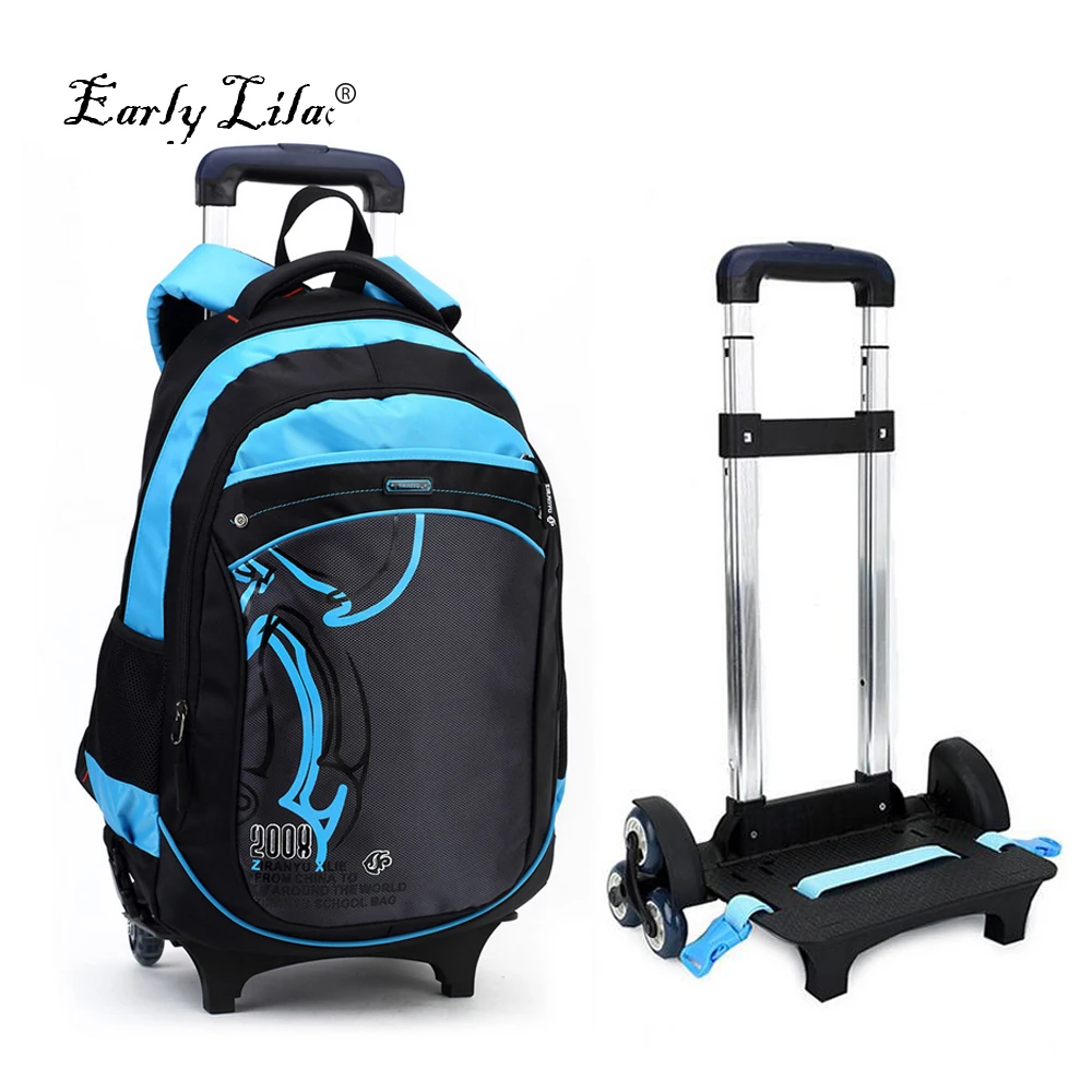 3 Ruedas Niños bolsas Escuela carro estudiante de la escuela Primaria  mochila Niñas rodando mochila con ruedas Mochila Niños Bolsas|children  school|trolley backpackschool bags - AliExpress
