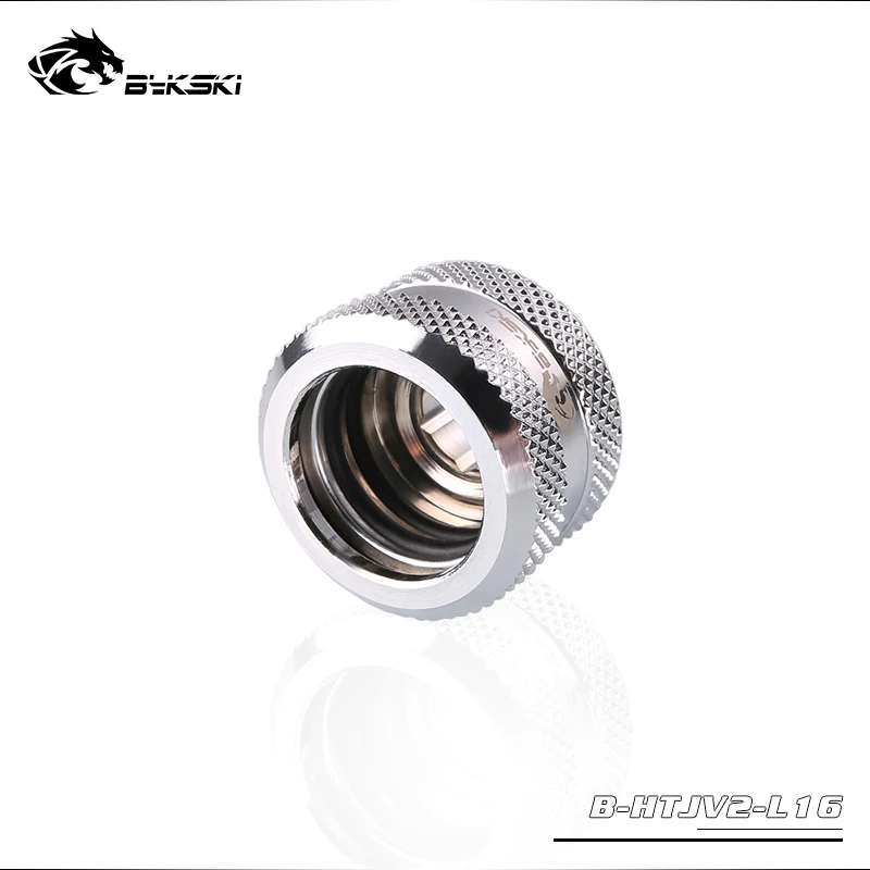 'uso para Pmma Rigidez do Tubo Mão de Compressão de Cobre Bykski Lote Tubo Rígido Encaixe Od12mm Od14mm Od16mm g1 4 Petg 8 Pçs - - Imagem 2