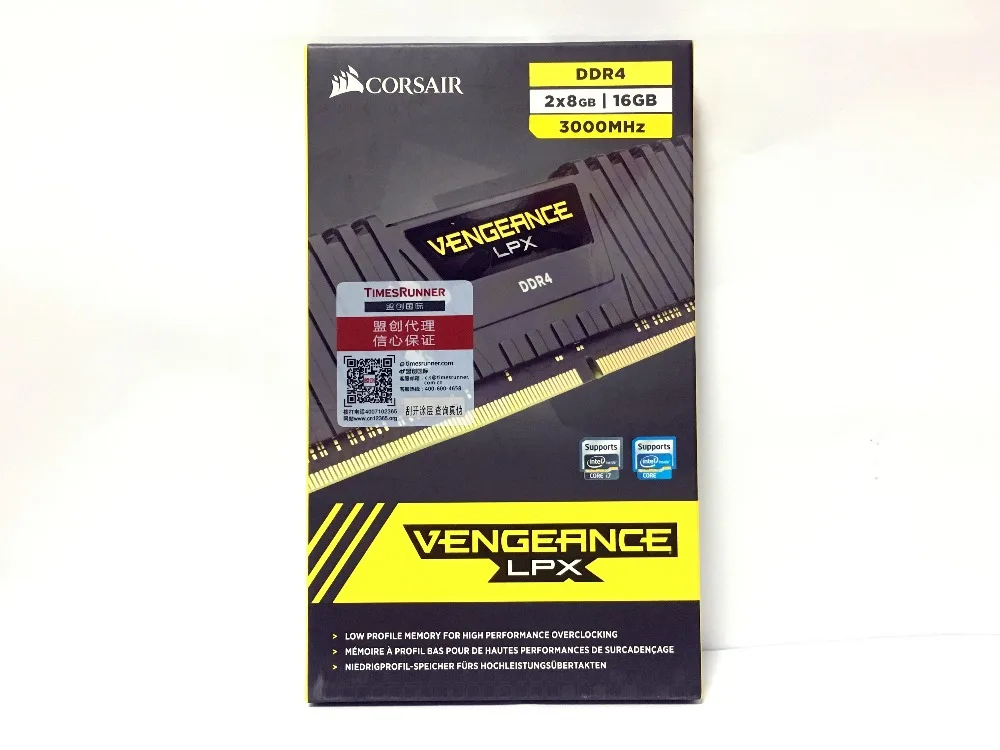 Комплект памяти CORSAIR VENGEANCE LPX 16 Гб(2x8 ГБ) DDR4 PC4 D ram 2400 МГц 3200 МГц 3000 МГц C16 модуль настольной памяти оперативная Память DIMM