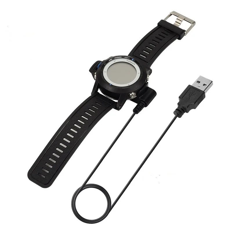 1 м браслеты USB зарядное устройство док кабель для Garmin D2 Fenix Fenix2 Quatix Tactix Bravo Туризм
