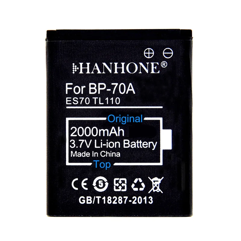 10 шт. 2000 мАч EA BP70A BP 70A IA IABP70A батарея для SAMSUNG AQ100 DV150F ES74 ES70 ES65 ES73 ES67 ES71 ES75 ES80|Цифровые