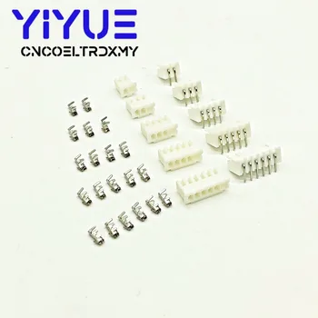 

JST XH2.54 wire Connector XH 2.54mm 90 angle Curved pin Header + Housing + Terminal for PCB Car 2/3/4/5/6/7/8/9/10/11/12-Pin