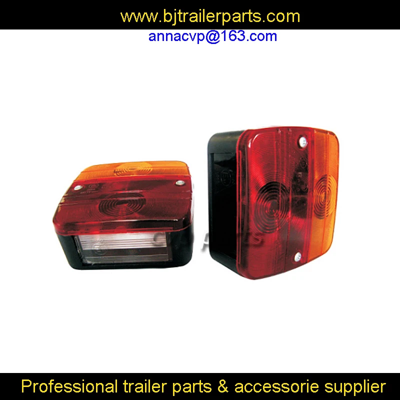 Globe Trailer Tail Light Lamp Broke Stop Turn Indicator 12V For RV Parts Camper Caravan Accessories 2PCS/1PAIR