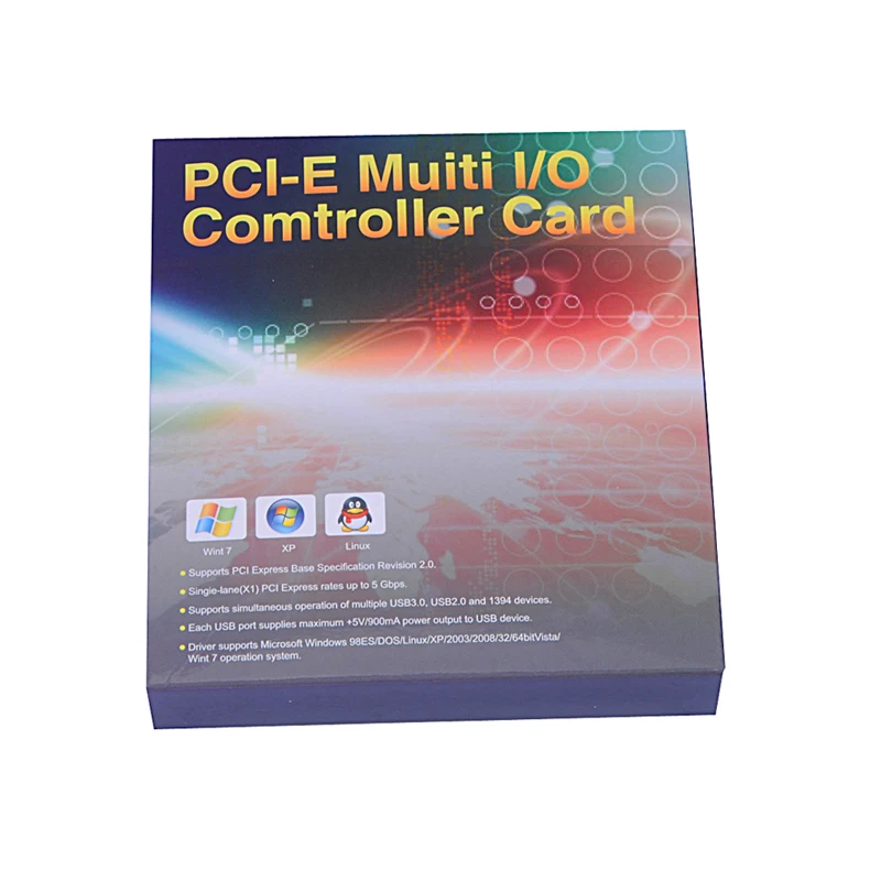 ANDDEAR PCI E последовательная карта pcie к COM последовательный порт RS232 интерфейс плата
