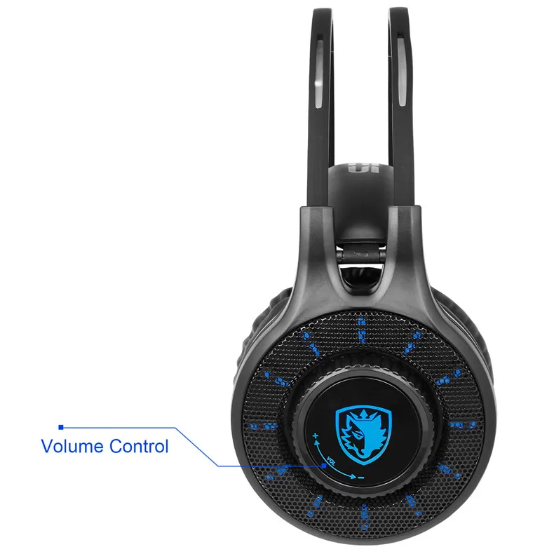 Sades SA936 Gaming Headphones Stereo Game Headset casque with Microphone Led Light for 2016 New Xbox one PS4 PC Laptop iPad iPod (5)