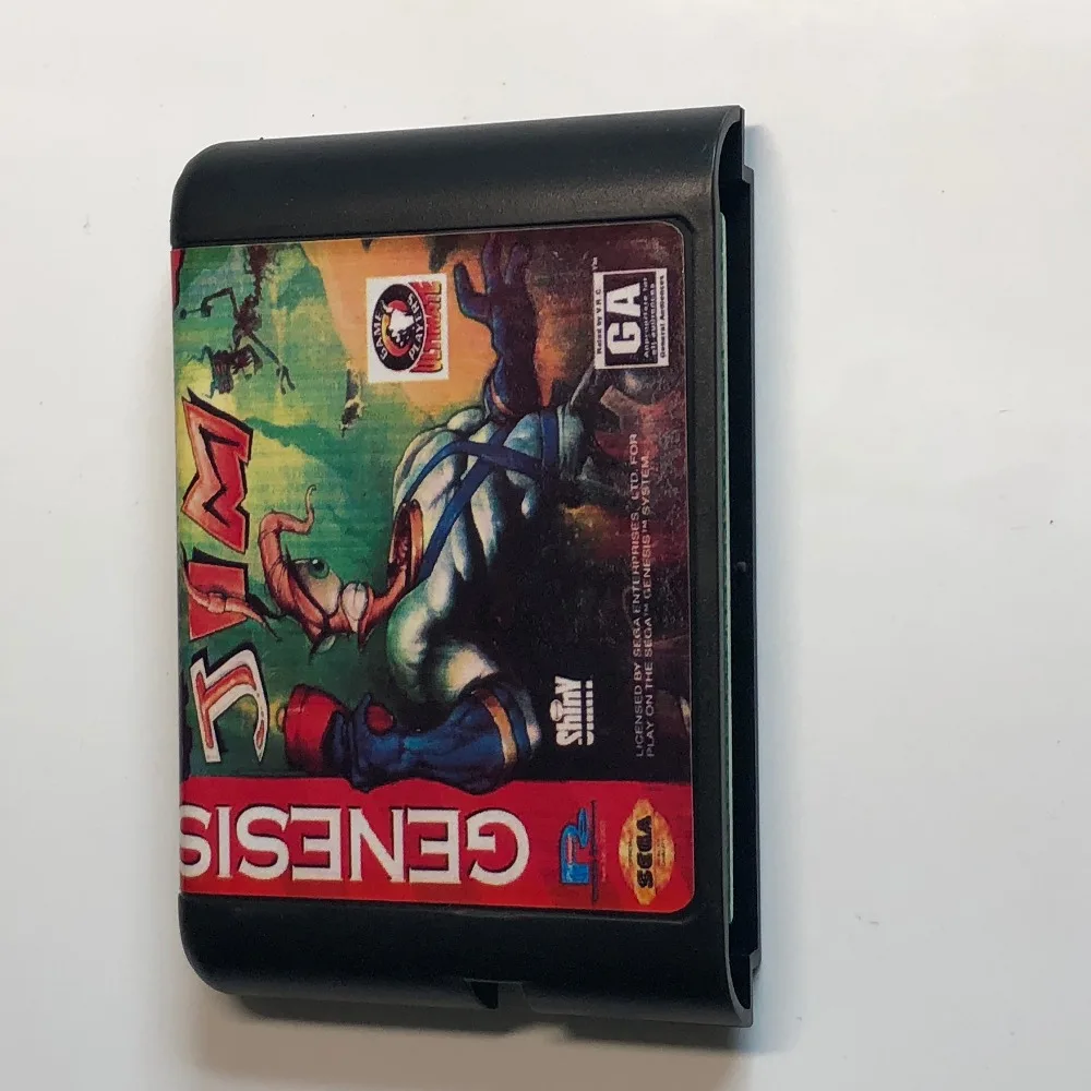 

Jim 16 bit MD Game Card For Sega Mega Drive For Genesis