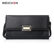 WEICHEN многофункциональная сумка на плечо и клатч для женщин, брендовая Дизайнерская кожаная женская сумка через плечо, женская сумка через плечо