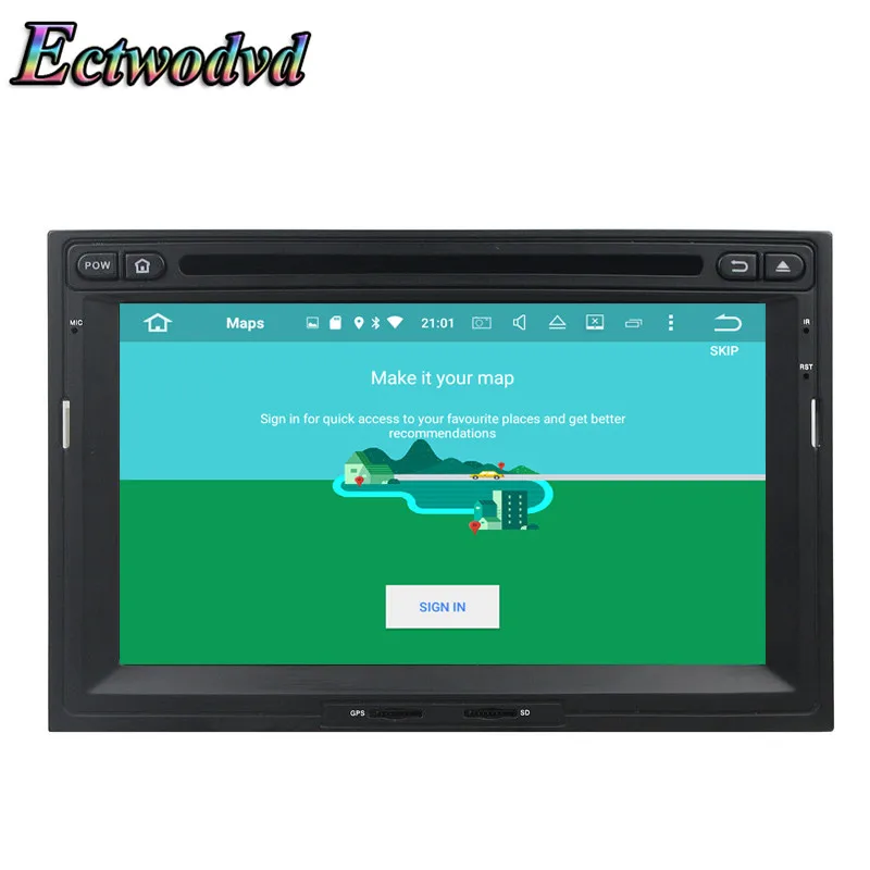 Excellent Ectwodvd Octa Core 4G RAM 64G ROM Android 9.0 Car Multimedia DVD Player For Peugeot Berlingo 3008,5008,PG partner 2010-2016 5