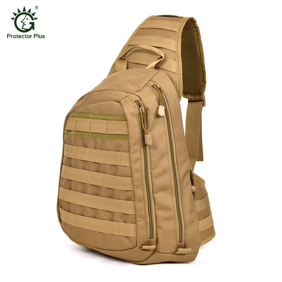Kaufen Outdoor Sport Klettern Nylon Taktische Tasche Einzelnen Schulter Sling Brust Camping Radfahren Military Rucksack Armee Laptop Taschen