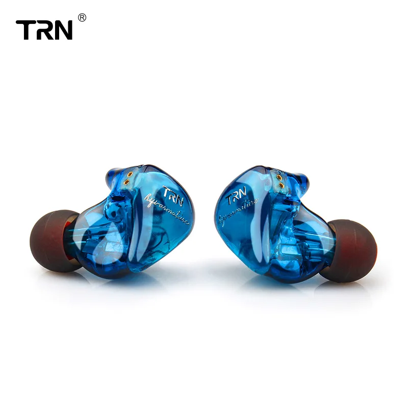 TRN IM1 1DD + 1BA гибридные наушники для ушей Hi Fi DJ монитор бега спортивные наушник