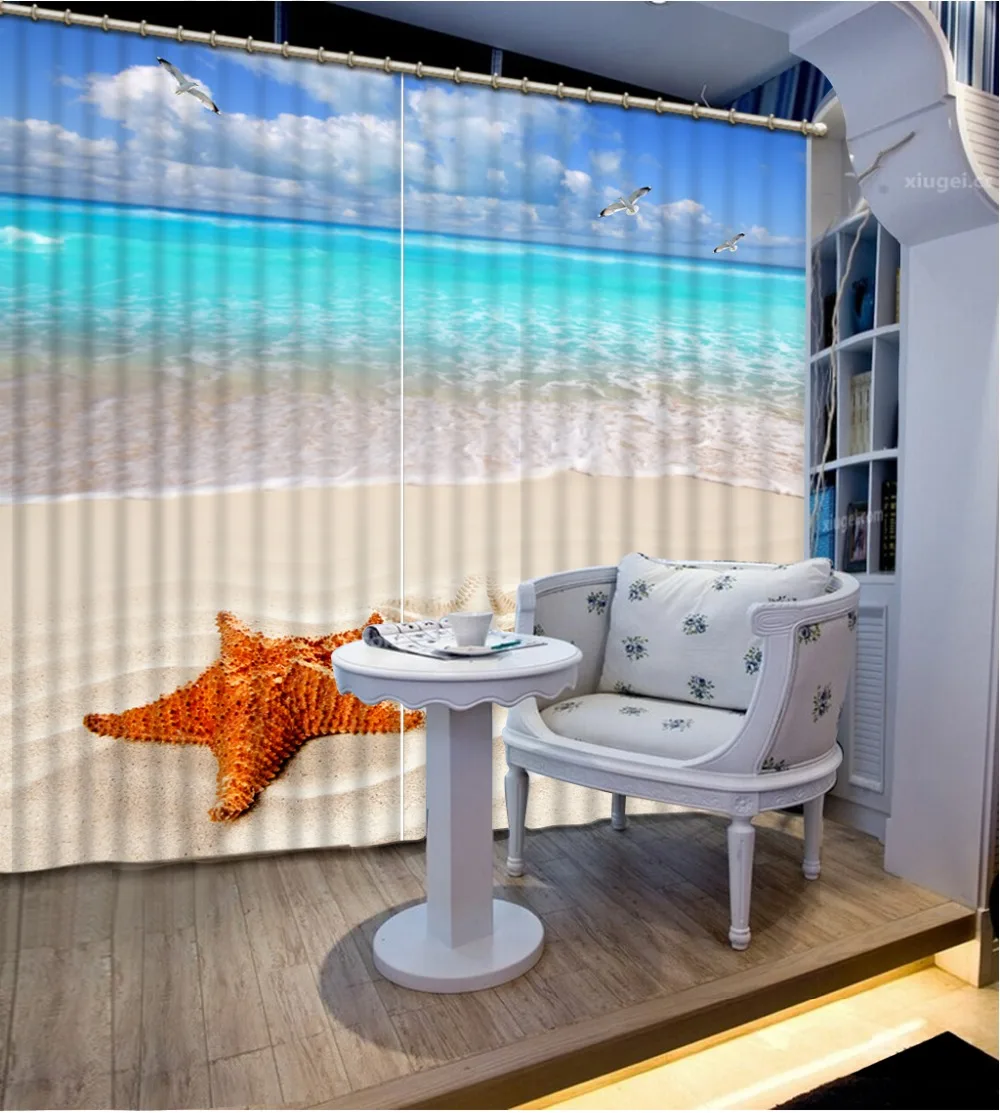 

NoEnName_Null Hot 3D Printing Curtains Hight Quality Cortians Beautiful Fashionable BeautificationBedroom Room Curtains CL-D048