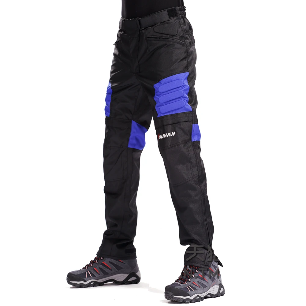 DUHAN мотоциклетные штаны ветрозащитные мотоциклетные штаны для мотокросса внедорожные гоночные спортивные наколенники защитные мотоциклетные штаны