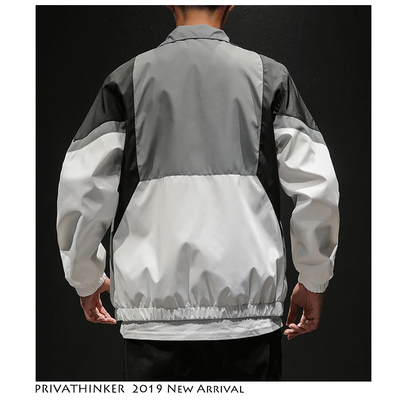 Privathinker Men Streetwear Bomber Jacket 2019 Mens Hip Hop Windbreaker Patchwork Male Harajuku Spring Jackets Coats Fashions Privathinker Men Streetwear Bomber Jacket 2019 Mens Hip Hop Windbreaker Patchwork Male Harajuku Spring Jackets Coats Fashions