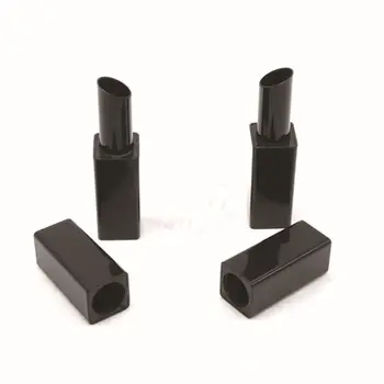 

Cosmeitc Makeup Lipstick Container, DIY Empty Black Lipstick Tube, Aluminum Tube for Lip Rouge F20172215
