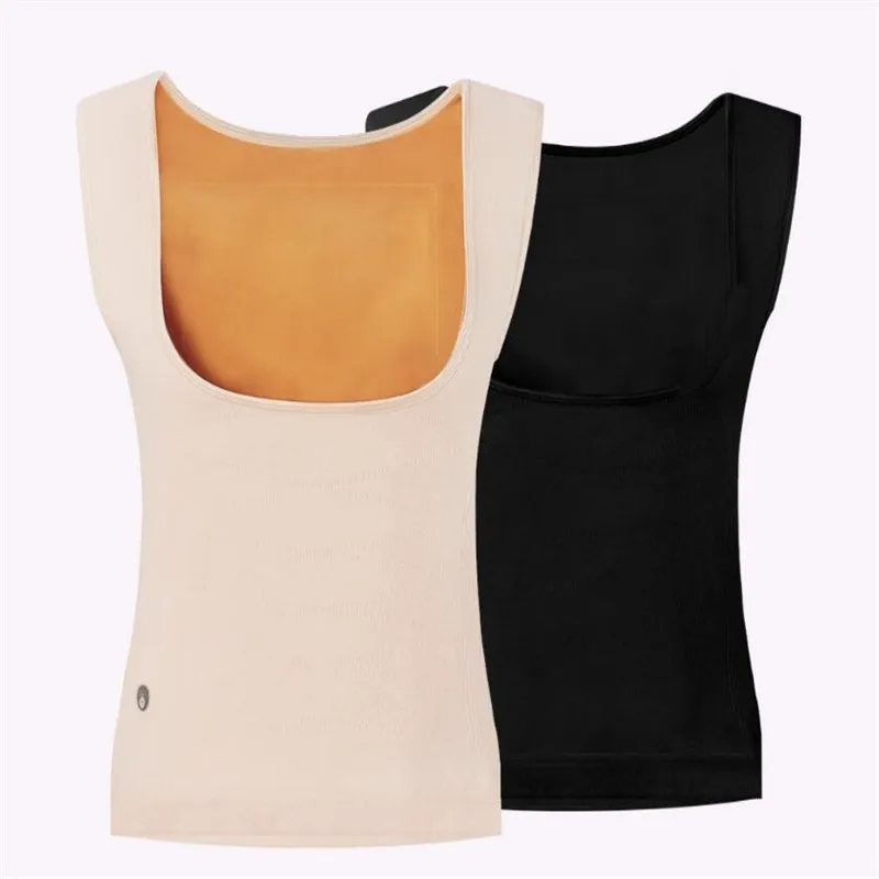 Xiaomi mijia PMA graphene heating warm back treasure slimming Vest Soft plus velvet ladies warm clothes far infrared heating (39)