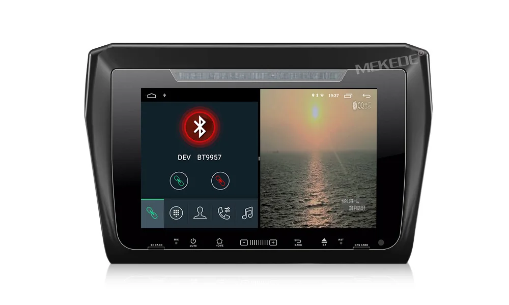Perfect Mekede android 9.1 Car multimedia stereo head unit navigation GPS NAVI DVD player for Suzuki Swift 2017 2018 2019 8core 32GB ROM 17