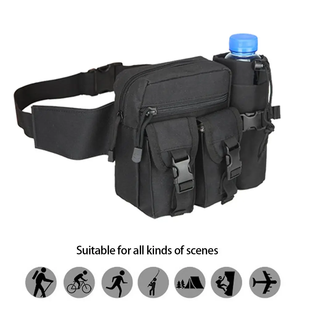 600D нейлоновая Сумка molle pochete дорожная сумка для бутылки воды поясная Военная