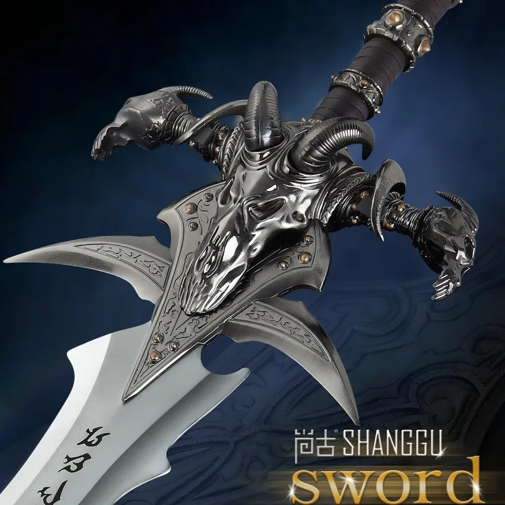 Мир игры Frostmourne Sword Реплика коллекция длина 120 см нержавеющая сталь Сделано с