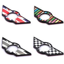 1 шт., Автомобильный интерьер микромотор для автомобильных дверей декоративная булавка Стикеры автомобильный Стайлинг для Mini Cooper S JCW один+ S R55 R56 R57 R58 R59 Clubman