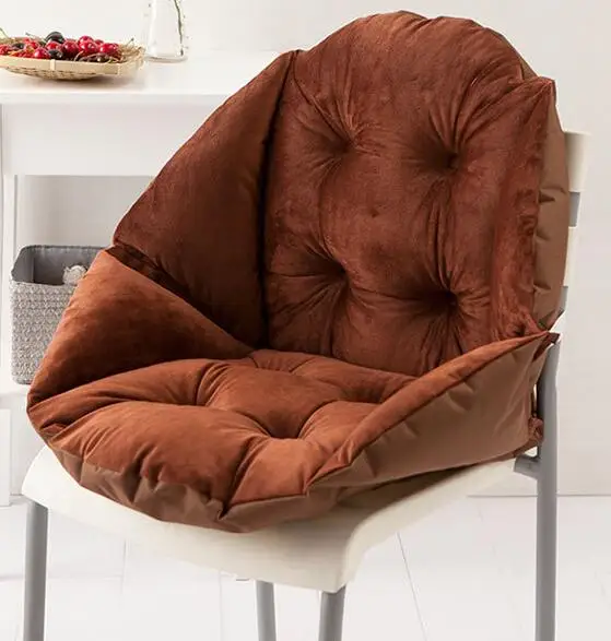 

2018 Home Decor Plush Shell Design Chair Seat Cushion Pad Lumbar Back Support Cushion Pillow for Office Home Car Seat Chair