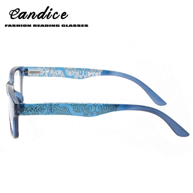 

Henotin 2018 new retro reading glasses for men and women spring hinge printed quality readers 0.5 1.75 2.0 3.0 4.0