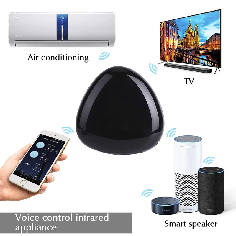 Wifi Smart Ir Remote Control With Learning Function Wifi App For Alexa Google Home Wifi Smart Ir Remote Control With Learning Function Wifi App For Alexa Google Home