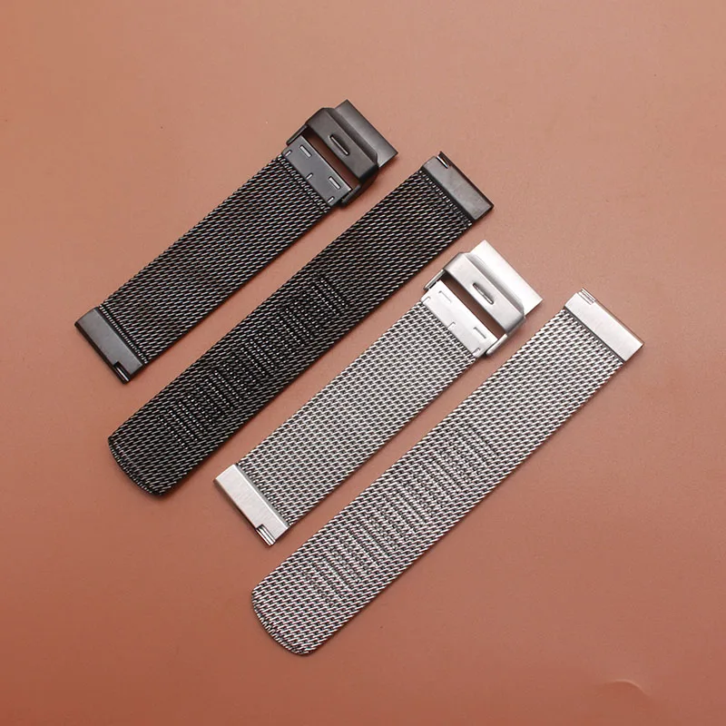 Ремешок для часов 22 мм черный из нержавеющей стали Samsung Gear S2 S3|black strap|replacement strapstrap