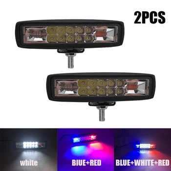 

Car DRL Work Light Bar led Chips Waterproof Offroad Car Work Bulb Sinal Externo aviso Luzes Diurnas Boat Truck for Jeep