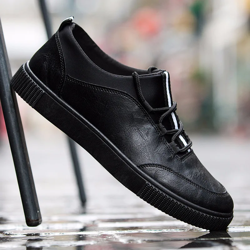 

2019 Spring And Autumn New Men's Style Fashion Casual Breathable Trend Wild Business Korean Version Of Single Shoes