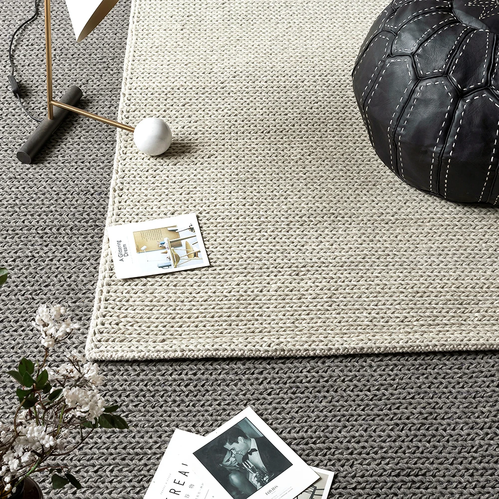 

Modernism Wool Kilim For Carpets Living Room Handmade Woven