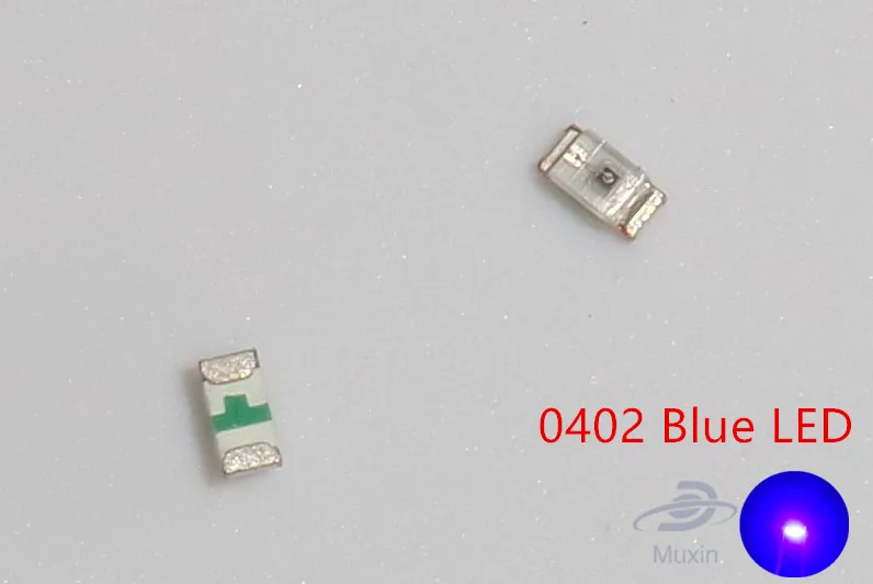 1005 1000PCS SMD SMT 0402 LED Red Light Emitting Diodes Super Bright Chip