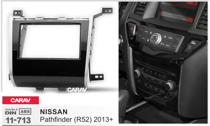 CARAV 07-005 Car Radio Installation Trim Fascia Panel