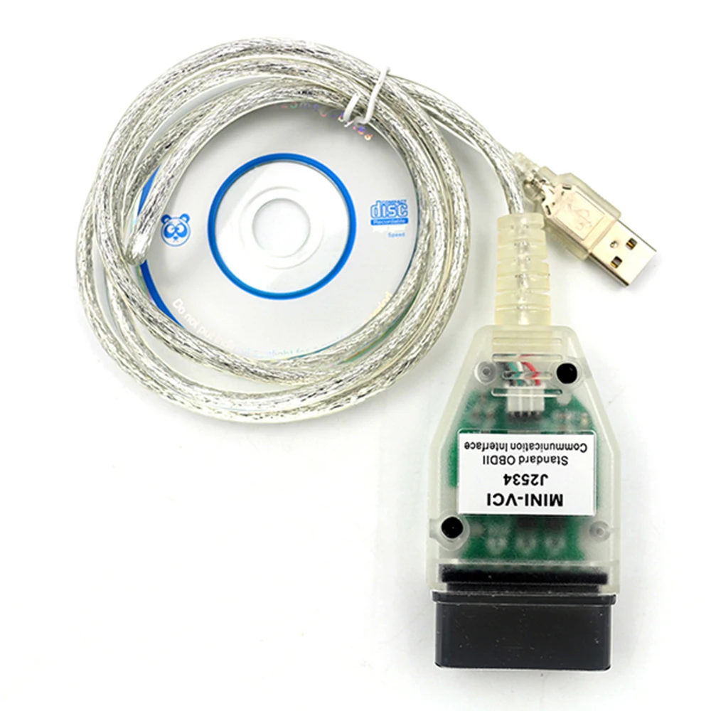 

Mini VCI TIS Techstream Diagnostic Tool Scanner For Toyota J2534 Interface OBD2