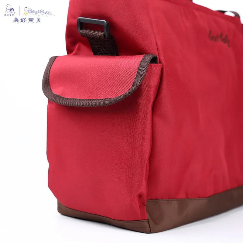 Пеленки мешок Водонепроницаемый Оксфорд коляска сумка будущая мама простой и элегантный Мумия ремне сумки Сумки для подгузников Baby Care