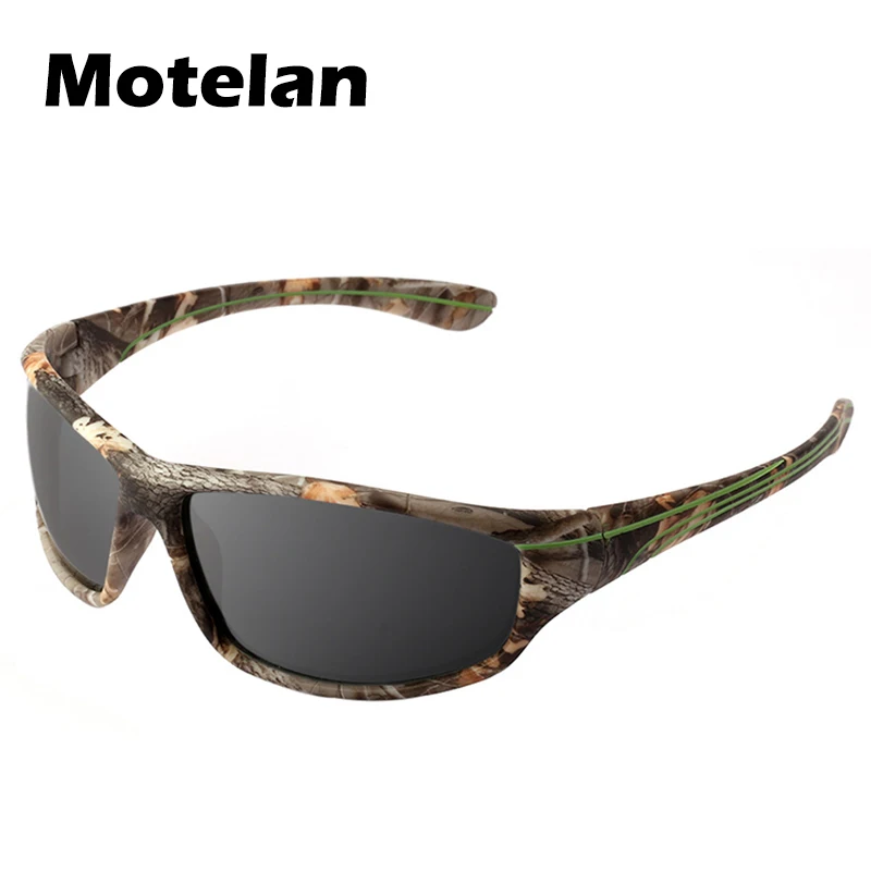 

Men's Polarized Sunglasses 2019 New Camo Style TR90 Frame Eyewear Sun protection Male Goggles Sport Fishing Hunting Sunglasses