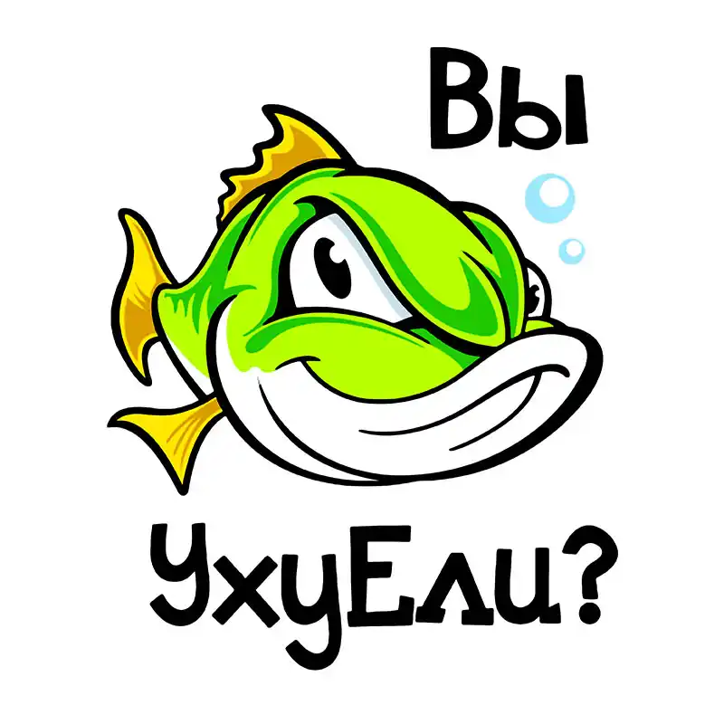 Наклейки рыболовные на машину