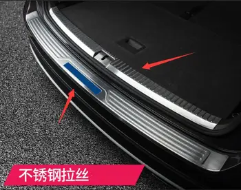 

High quality Welcome pedal Rear Guard Tailgate pedal Protection tail box Door pedal Protection For Volkswagen Teramont ication
