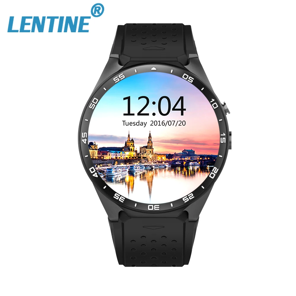 

Letine Kingwear KW88 Smart Watches 3G Women Men's Android Wristwatch Clock Cell Phone with Sim Card Camera Function