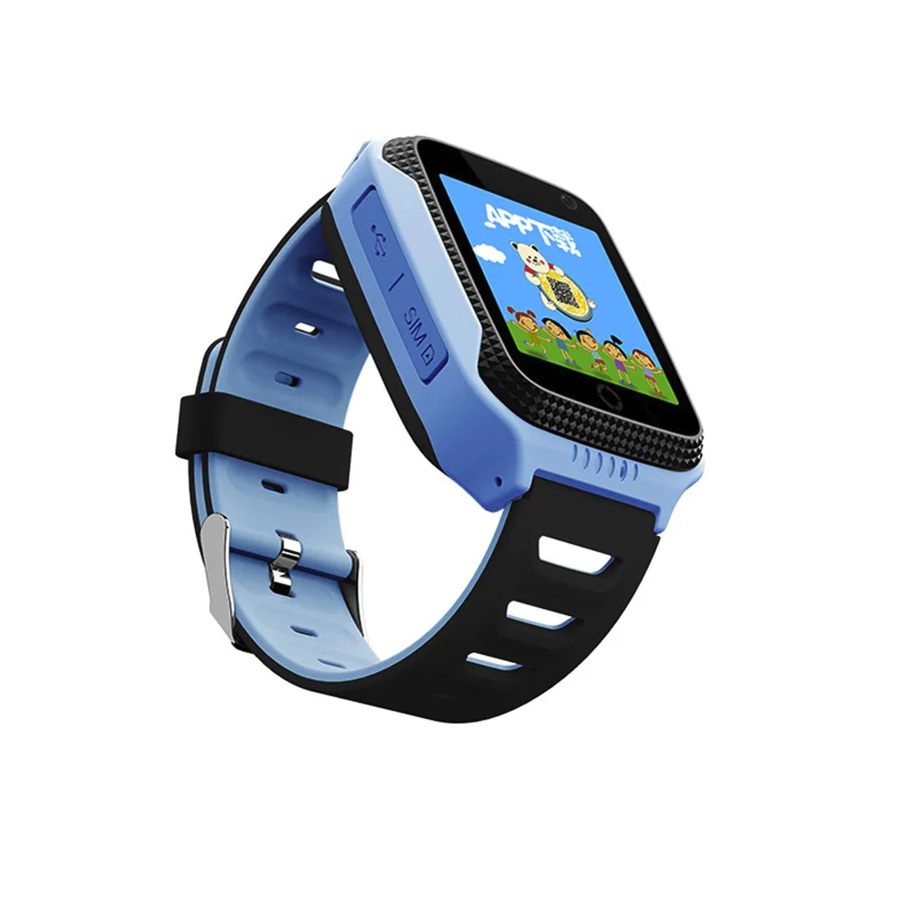 Voberry GPS Смарт часы es android для детей с камерой Детские Сенсорный экран SOS Вызов