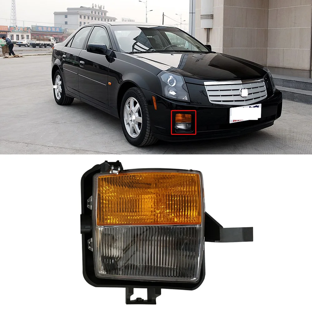

CAPQX For Cadillac CTS 2005 2006 2007 Front Bumper Fog Light Fog lamp Daytime Running Light DRL Driving Light Foglight