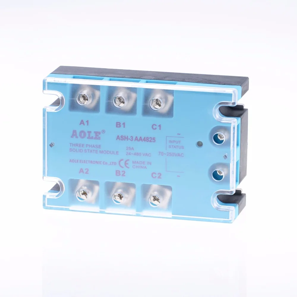 

SSR Relays TSR-25AA 25A/480VAC AC control AC Three Phase Solid State Relay FREE SHIPPING